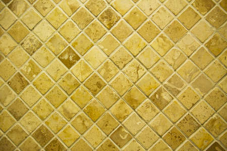 square tile wall, square tile toilet kitchen wall.の写真素材