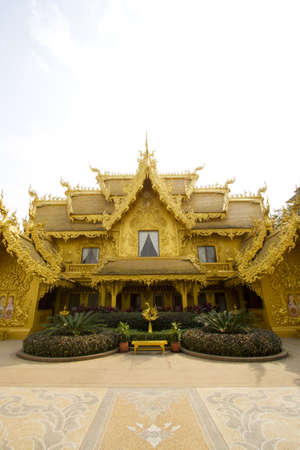 golden building, golden building magnificent in Thai temple. のeditorial素材