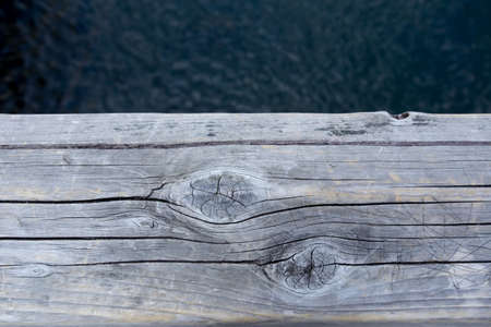 wood texture, showing texture of old hardwood with water in a frameの写真素材