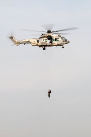 BANGKOK THAILAND - January 13, 2018 : Children's Day at Royal Thai Airforce Base Donmuang.のeditorial素材