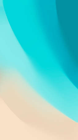Abstract wavy background with modern gradient colors, screensaver, wallpaper. Trendy liquid design. illustration for banners, flyers and presentationの写真素材