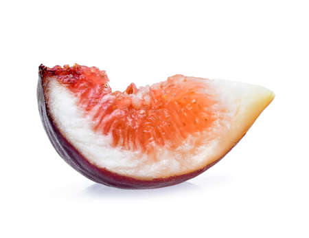 Figs fruits isolated on white backgroundの写真素材