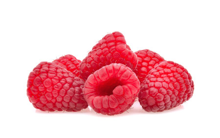 raspberry isolated on white background