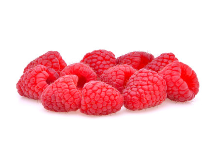 raspberry isolated on white background