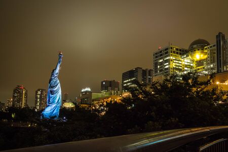Odaiba Statue of Liberty, Tokyoのeditorial素材