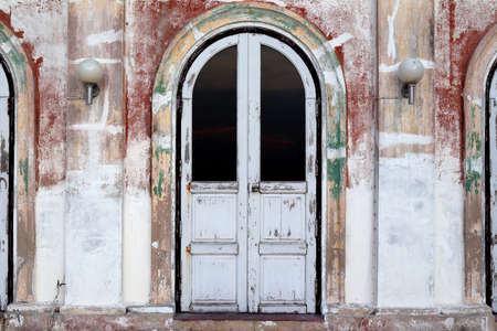 antique doorsの写真素材