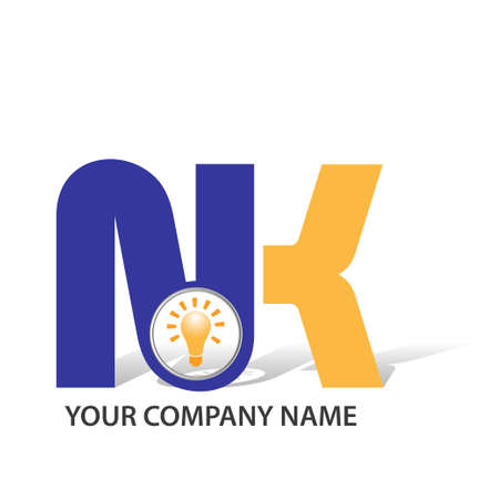 NK creative logoのイラスト素材