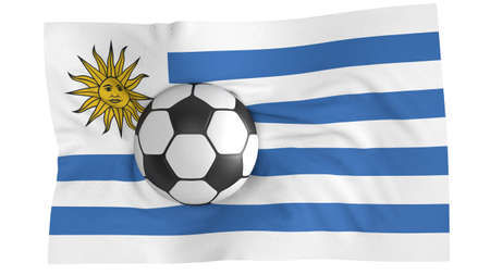 world flag football soccer background, suitable for the background of your design projects, especially those related to footballの写真素材