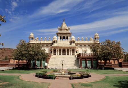 Jaswant Thada in Jodhpur, Rajasthan, Indiaのeditorial素材