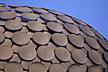 3d  Texture Light & Shade - Matri Mandir Aurovilleのeditorial素材