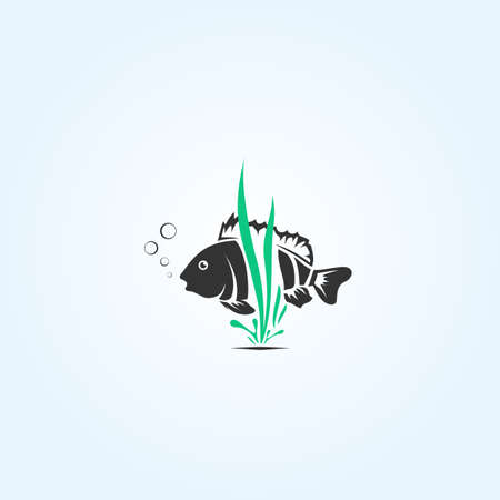 fish logo for your companyのイラスト素材