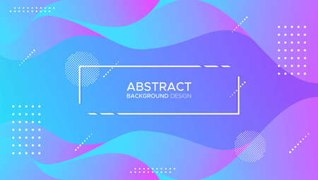Abstract flow vector background designのイラスト素材