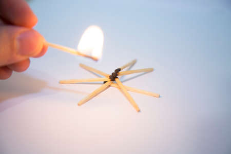 Match ignitionの写真素材