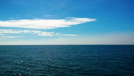 Middle of the Seaの写真素材
