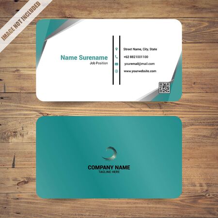 Modern Business Card Designのイラスト素材