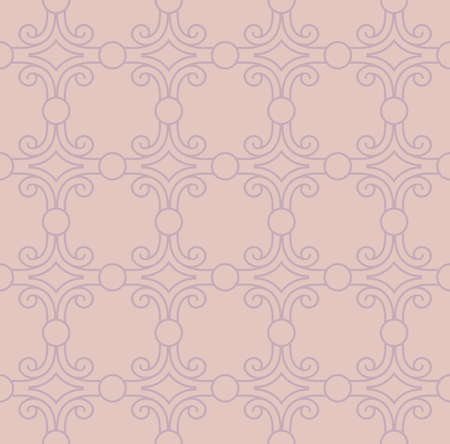 Vintage Vector hand-drawn seamless pattern with ethnic floral ornament. Flowers. Abstract Background.のイラスト素材