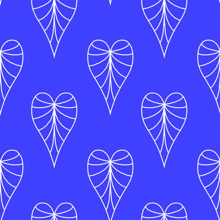 Hand drawn hearts. Design elements for Valentine s day.のイラスト素材