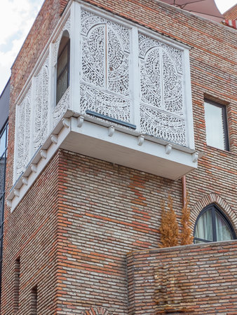 openwork balconies of different cities, Georgia