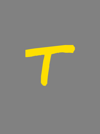 Letter T logo. Icon design. Template elements - vector sign.の写真素材