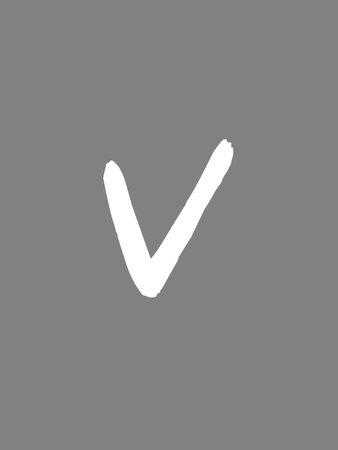 Letter V logo icon design template elements. Initial letter V logo.