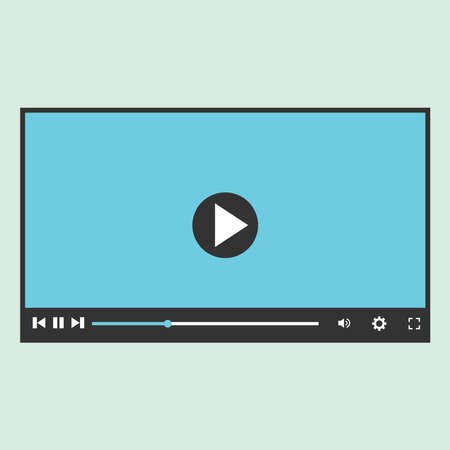 Video Play Buttonのイラスト素材