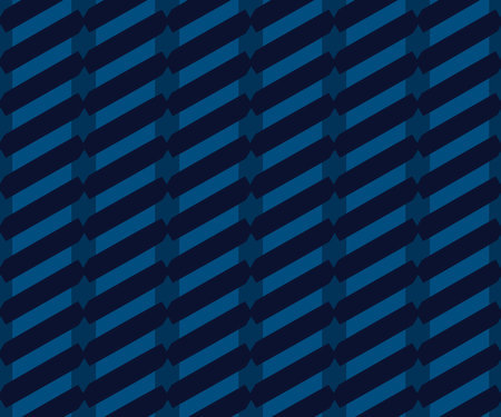 Simple geometric line shape pattern abstract motif classic blue minimal background. Repeating tiny small element modern fabric design textile swatch ladies dress, man scarf, shirt.のイラスト素材