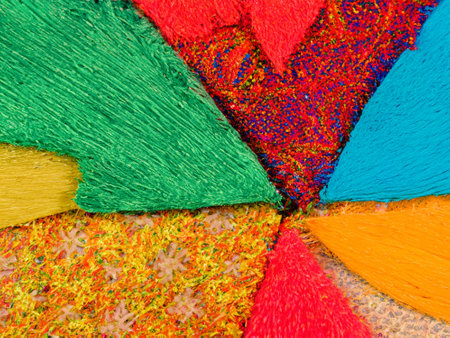 AI Generated Colorful Artistic background | Festive Theme and Abstract Background | Colored pattern and wallpaper Designの写真素材