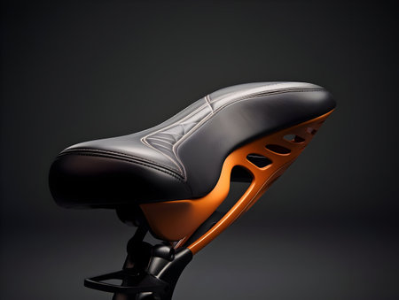 Different parts of a bicycle, chain, seat, disk brake, tire, handle and other parts of a bicycleの素材