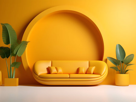 A Mesmerizing 3D Abstract Multicolor Visualization, colorful 3D abstract background design, Minimalistic pattern of simple shapes. Bright creative symmetric texture, ai generatedの素材