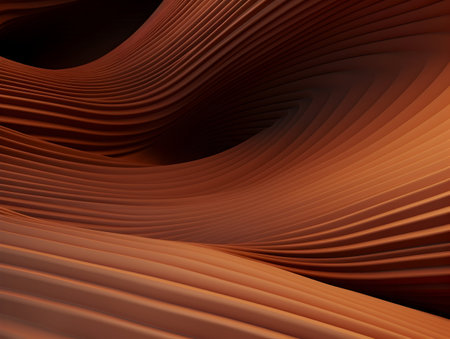 A Mesmerizing 3D Abstract Multicolor Visualization, colorful 3D abstract background design, Minimalistic pattern of simple shapes. Bright creative symmetric texture, ai generatedの素材