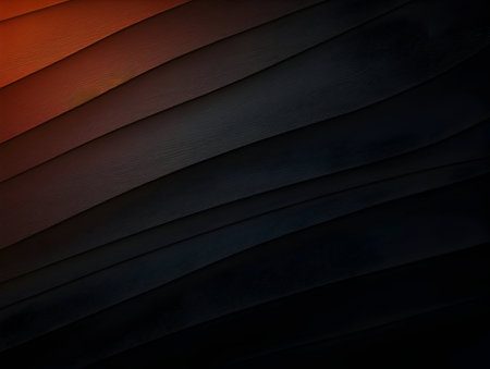 Abstract technology futuristic glowing curved line on dark blue background, Abstract flow gradient background, ai generated photoの素材