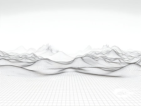 Abstract white and grey background, stripes background with geometric shape, white dotted background, white backgroundの素材