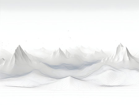 Abstract white and grey background, stripes background with geometric shape, white dotted background, white backgroundの素材
