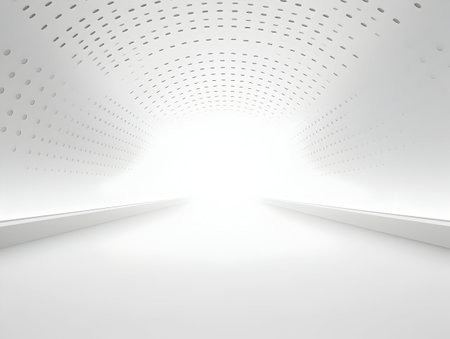 Abstract white and grey background, stripes background with geometric shape, white dotted background, white backgroundの素材