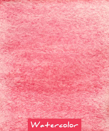 Pink watercolor hand drawn textured backgroundのイラスト素材
