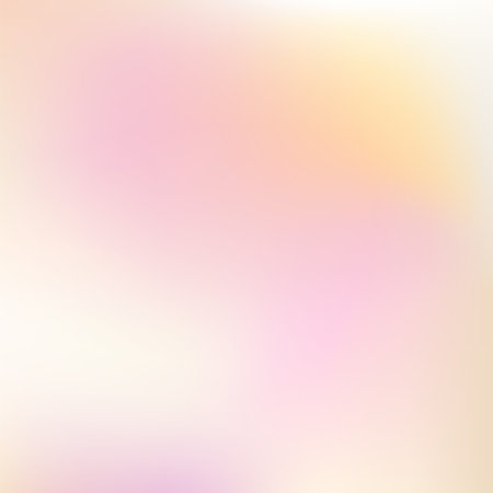 Vector illustration of a soft pink and orange gradient background square.のイラスト素材