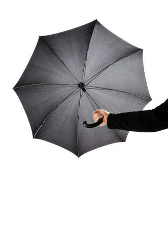 Hand keeps umbrellaの写真素材