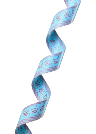 Measuring tape  The parameters are close to an ideal female figureの写真素材
