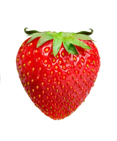 Symbol of temptation  Strawberries with horns の写真素材