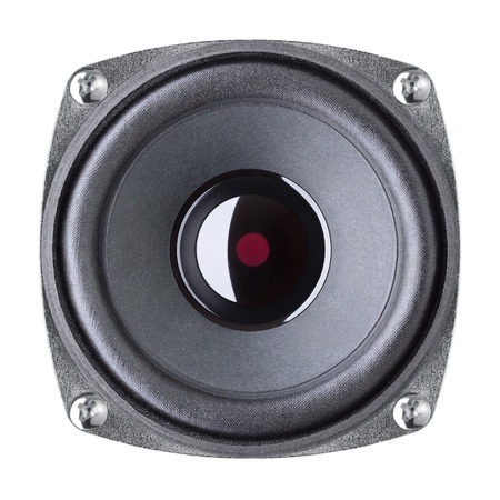 speaker on a white backgroundの写真素材