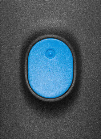 switch button on a black background