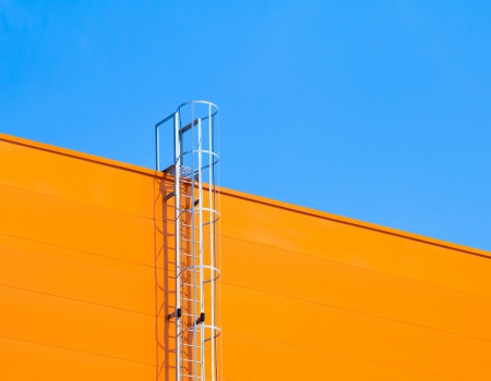 Fragment of industrial architecture, abstract backgroundの写真素材