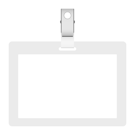 Blank badgeのイラスト素材