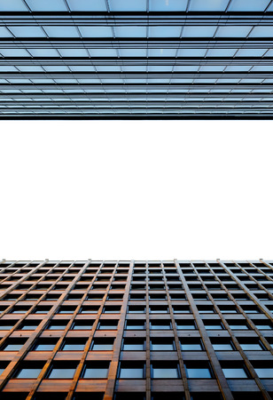 Fragment of modern buildings. Abstract background.の写真素材