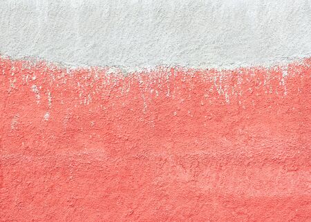 Concrete wall with traces of cementの写真素材