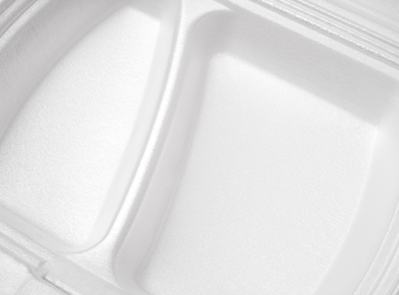 container for fast food closeupの写真素材