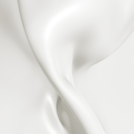 Milk close-up, abstract background. 3D illustration.の写真素材
