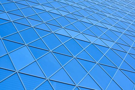 Fragment of a modern building. Architectural abstract background.                   の写真素材