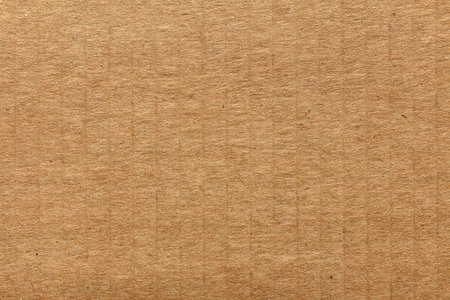 Textured surface of postal cardboard box as background for banner and poster designの写真素材