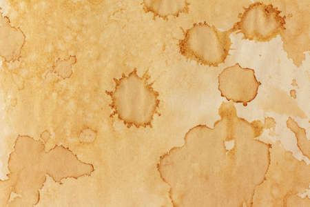 Texture of old brown paper. Grunge parchment background design. stained message letter background. Vintage ancient blank copy space background.の写真素材